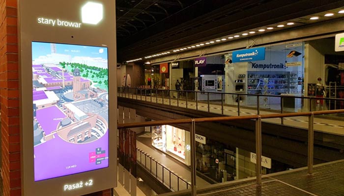 Gdzie wykorzystywany jest Digital Signage – sklepy i galerie handlowe