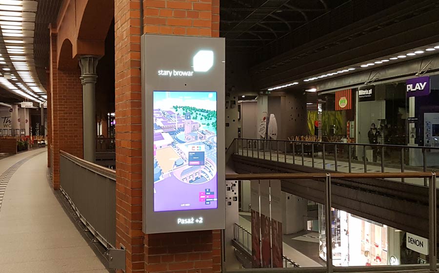 realizacje_stary7 Solix.pl - ekran Led, infokioski, monitory dotykowe - Stary Browar