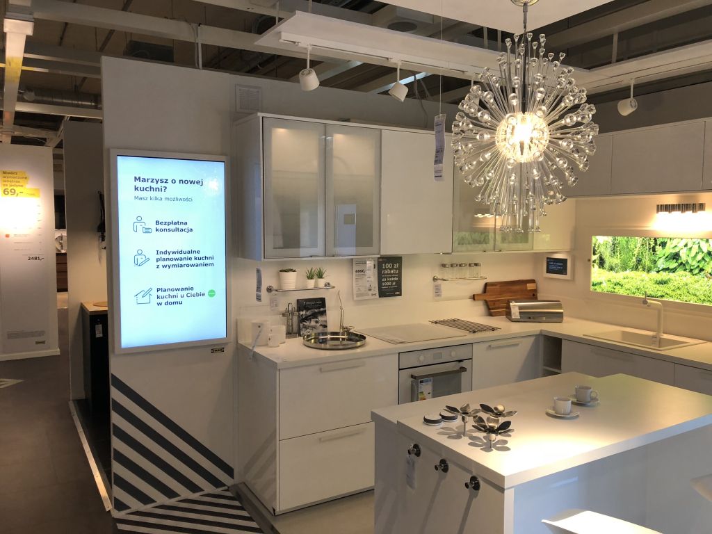 Solix.pl - monitory do sklepu - Ikea