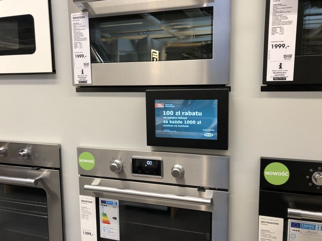 Solix.pl - monitory do sklepu - Ikea