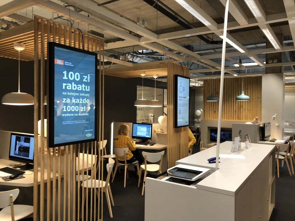 ikea 2 Solix.pl - monitory do sklepu - Ikea