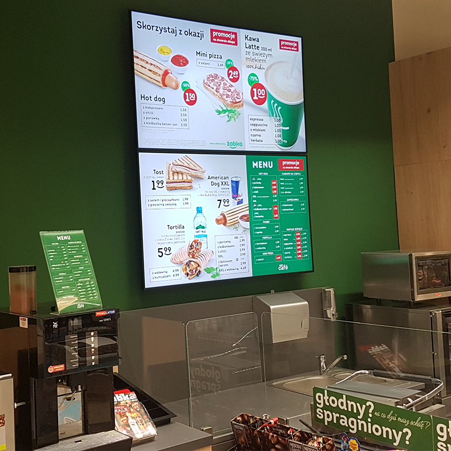 Żabka_galeria2 Solix.pl - Digital Signage dla galerii i sklepów, solix, Solix