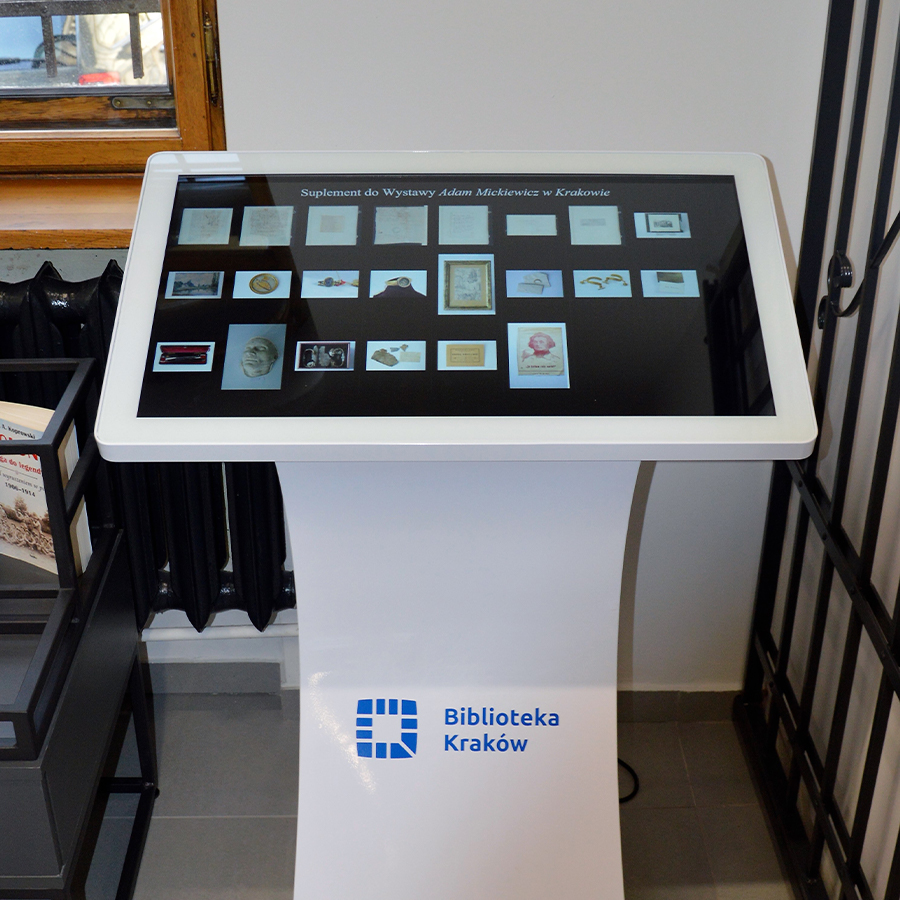 Biblioteka Kraków_galeria1 Solix.pl - Digital Signage dla instytucji kultury, solix, Solix