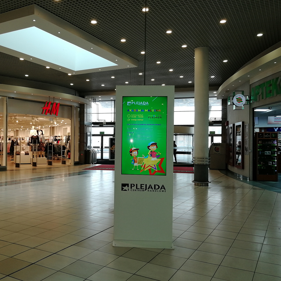 Galeria Plejada_galeria1 Solix.pl - Digital Signage dla galerii i sklepów, solix, Solix