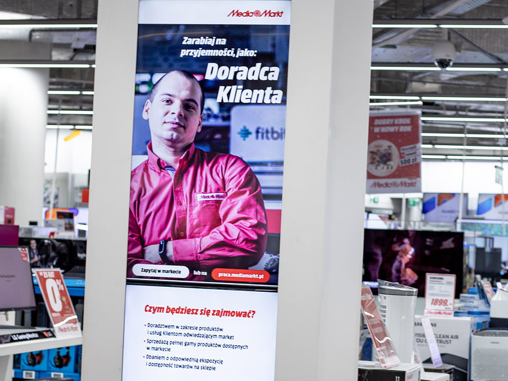 Solix.pl - videowall - Media Markt