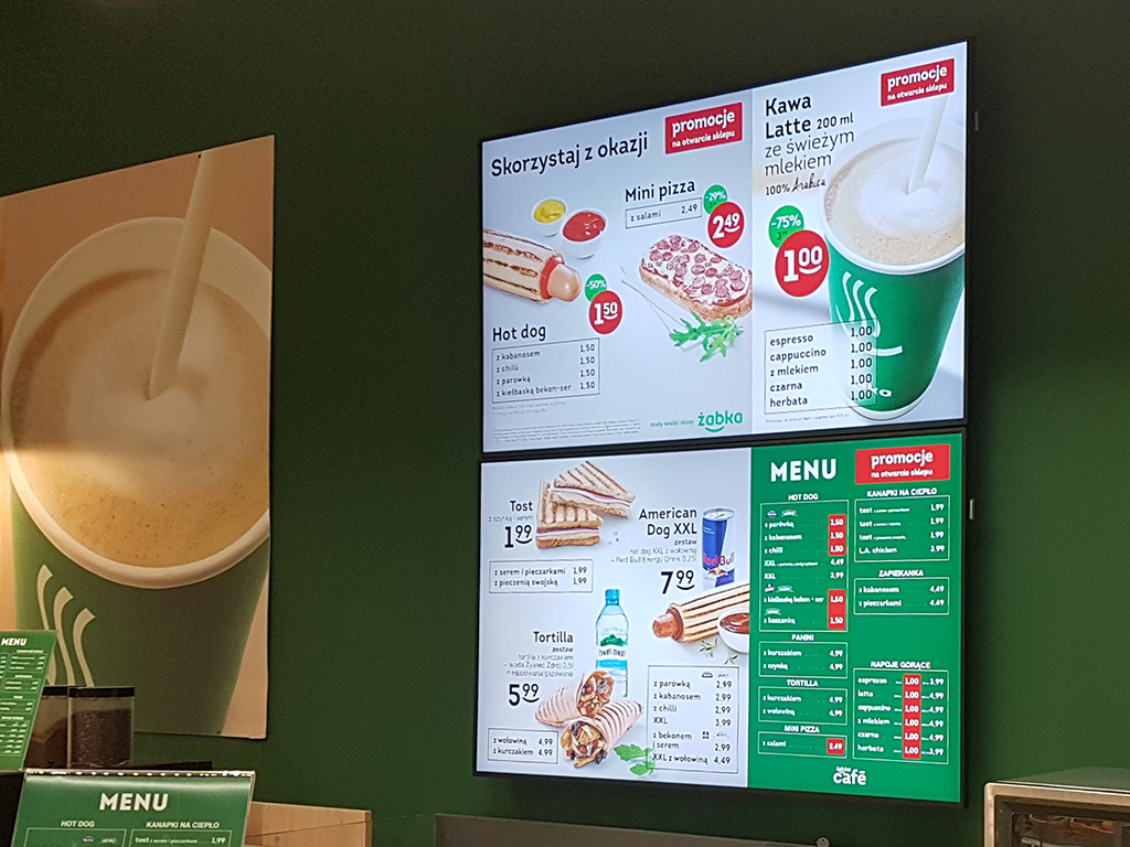 solix realizacje żabka 1 Solix.pl - menuboard - Zabka