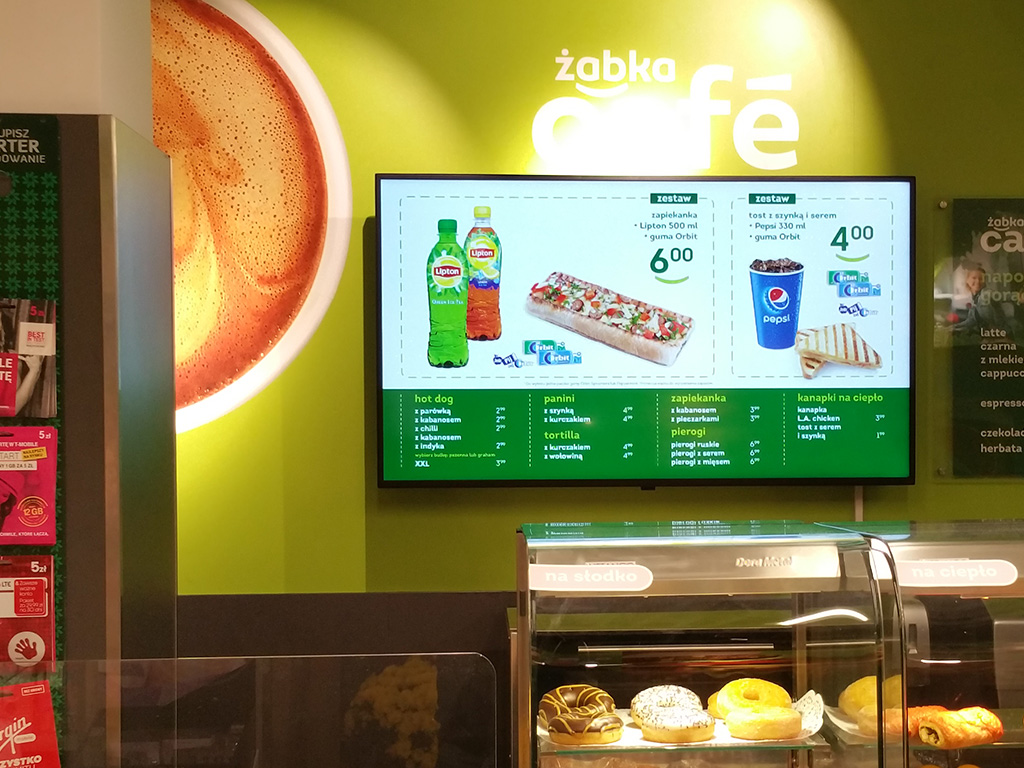 solix realizacje żabka 2 Solix.pl - menuboard - Zabka