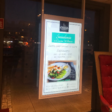 solix realizacje monitory dwustronne Solix.pl - Ekrany w witrynie, solix, Solix