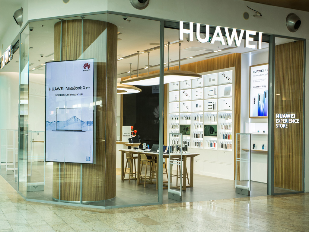 solix realizacje huawei witryna Solix.pl - ekran Led transparentny - Huawei