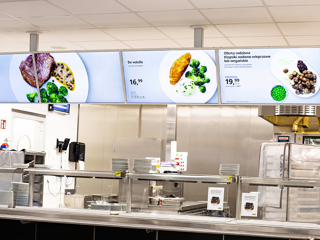 Solix.pl - monitory do sklepu - Ikea